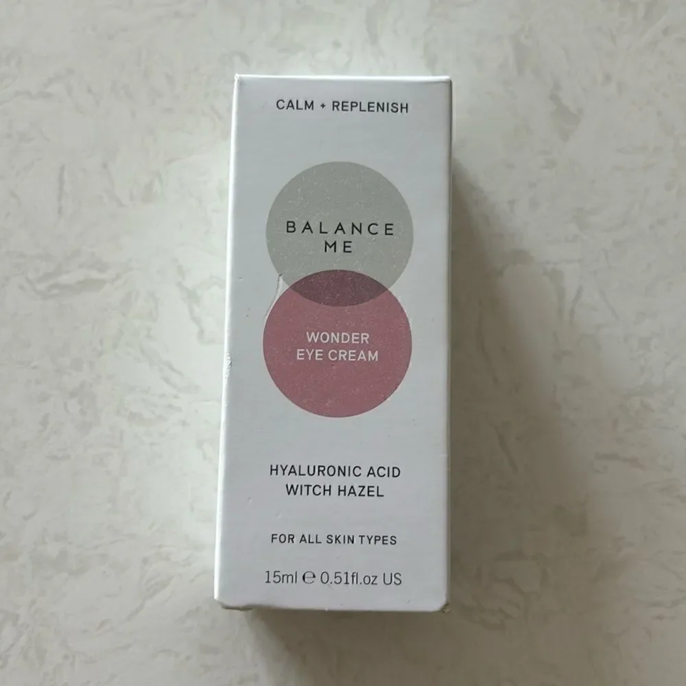Balance me wonder eye cream - new in the box